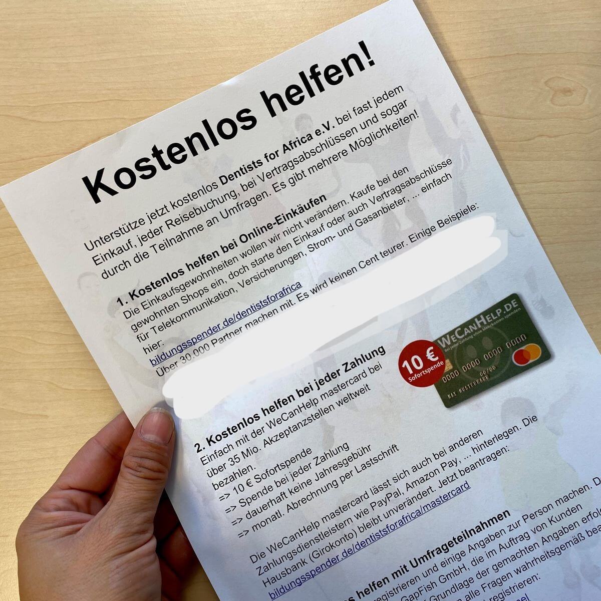 Neue Spendenmöglichkeit über bildungsspender.de