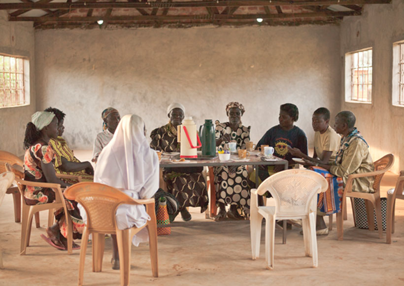 Witwen der Kooperative St. Monica Village Nyabondo